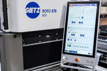 ROFO 570 ECO machine user interface GUI